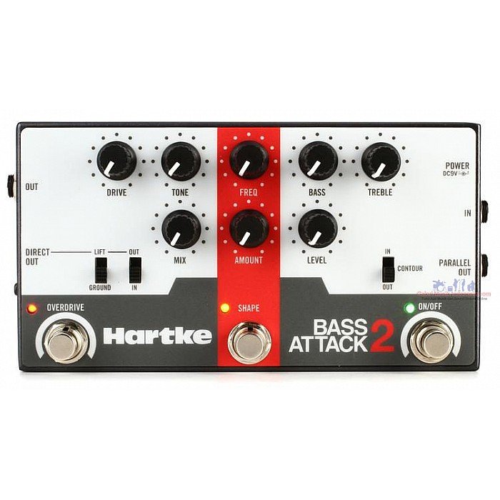 Jual Hartke Bass Attack 2 Preamp/Direct Box/EQ Pedal - FREE